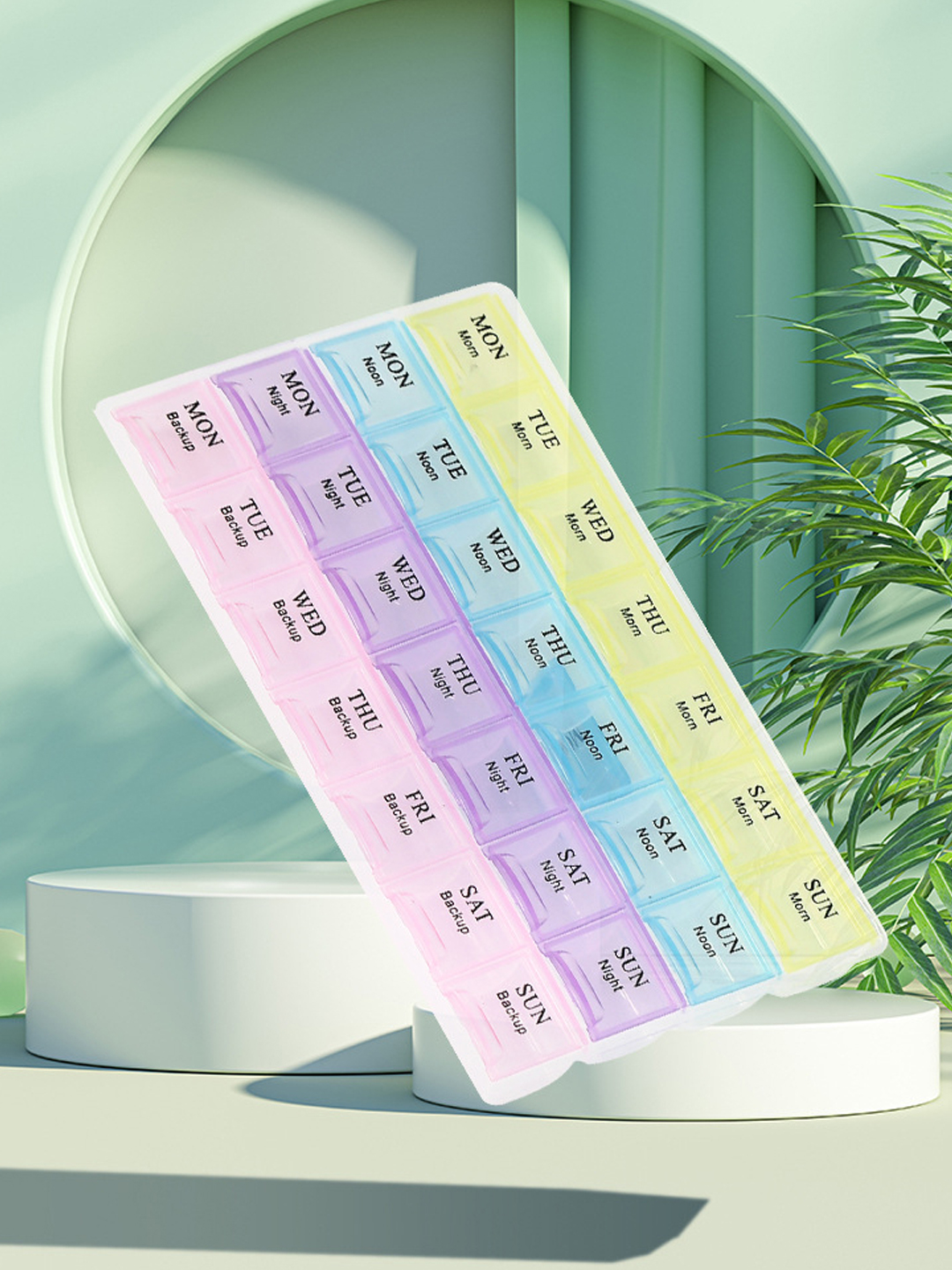 YouBella Jewellery Organiser Medicine Organizer Pill Organizer Reminder Storage Box 28 Days